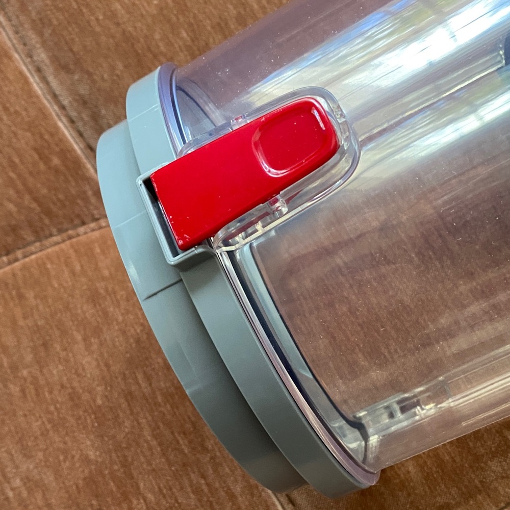 Shark Red & Clear Vacuum Dust Cup Canister - Picture 4 of 9